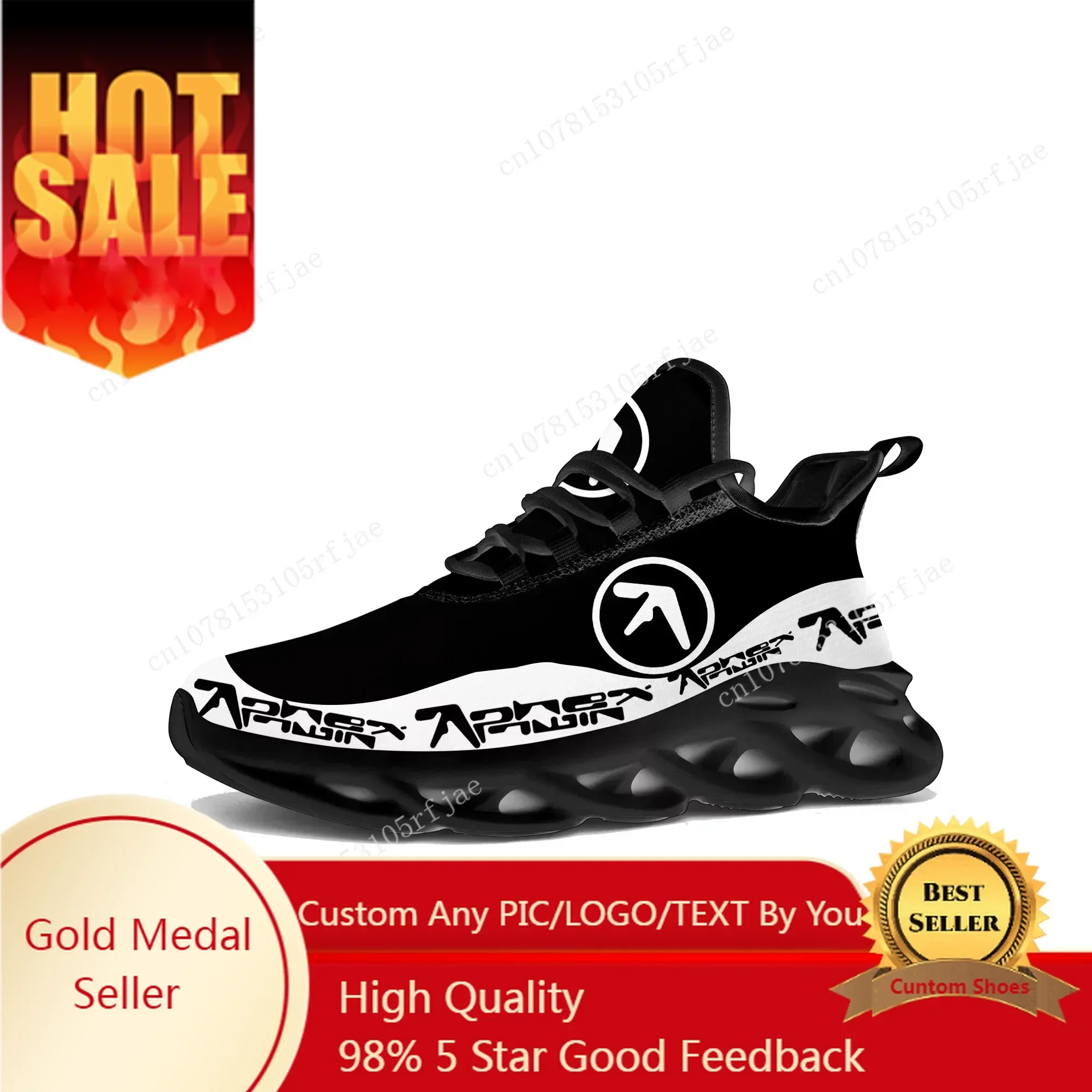 Men Shoes Sneakers - Aphex Twin Flats Sneakers Mens Womens