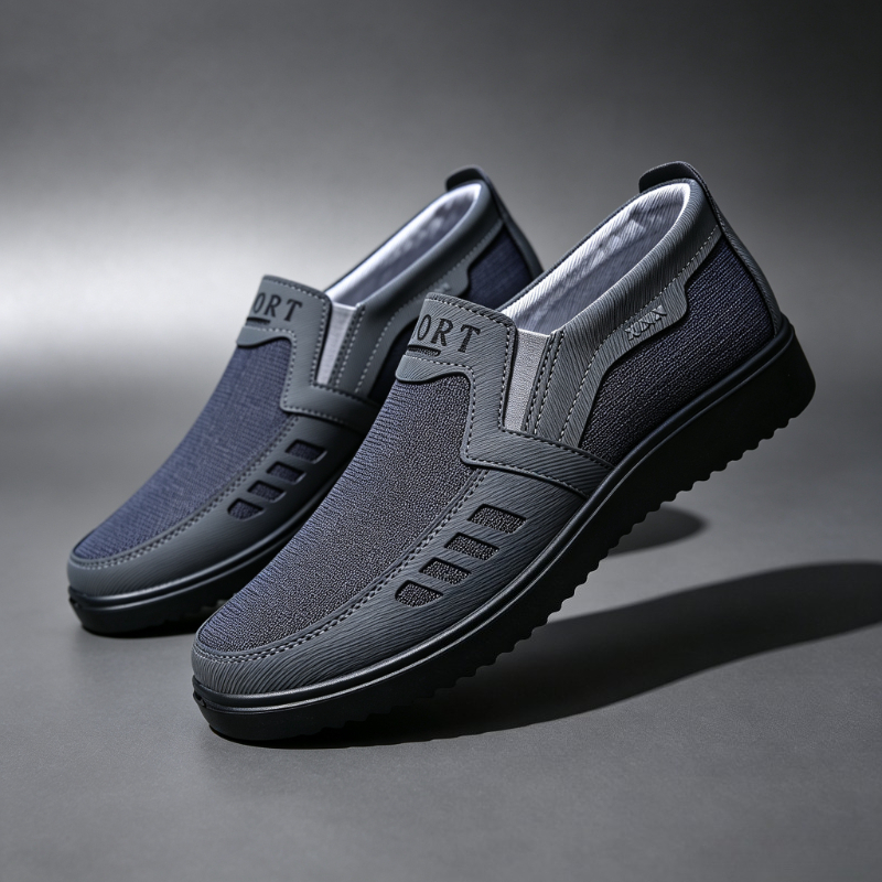 Loafer Slip On Men - Men Slip‑On Canvas Loafers Breathable Comfort