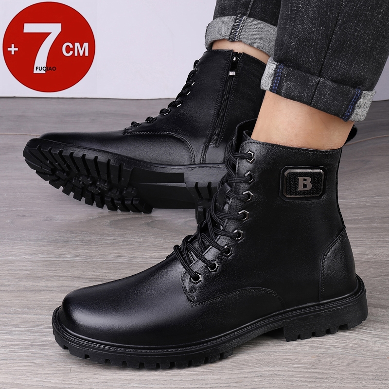 Men's Genuine Leather Elevator - огляд і ціна Men'S Shoes Height Increase