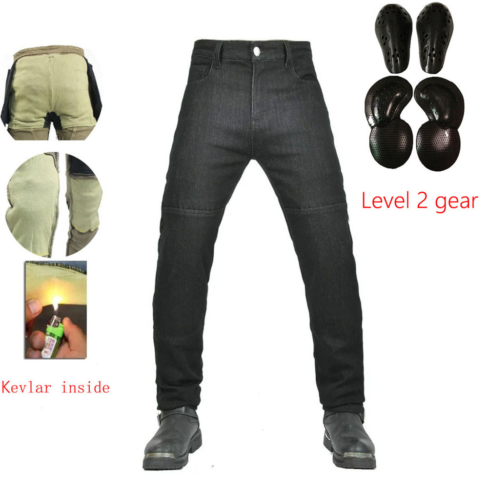 Motorcycle Riding Jeans Pants  - огляд і ціна Men'S Shoes With Jeans