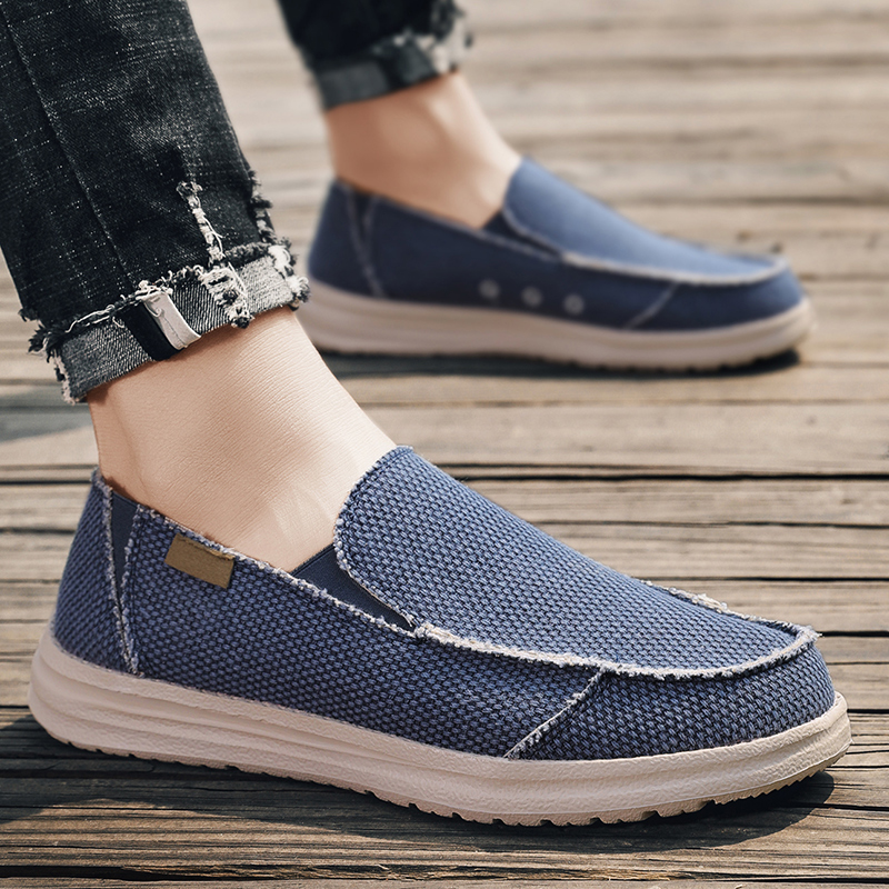 Outdoor Non-Slip Sneakers Comf - огляд і ціна Loafer Slip On Men