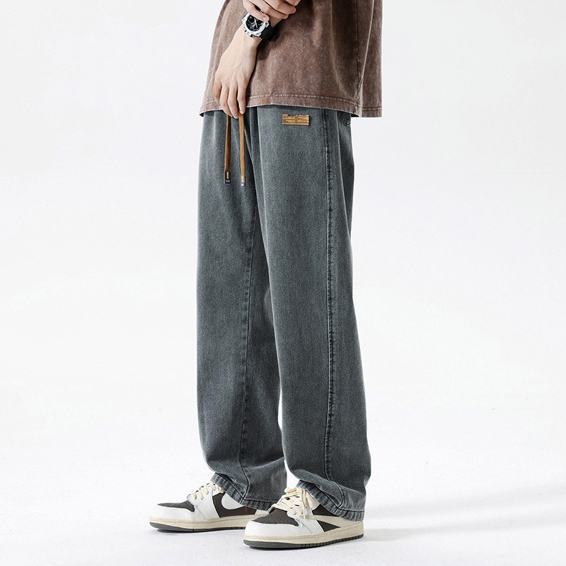 Summer Thin Men's Baggy Jeans  - огляд і ціна Men'S Shoes With Jeans