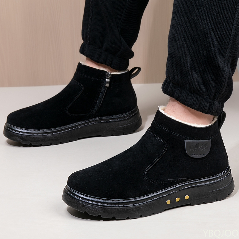 Winter new high top thick snow - огляд і ціна Men'S Shoes Height Increase