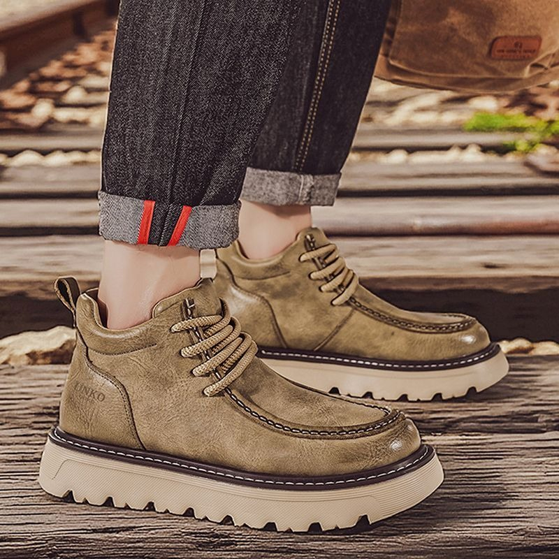 Men Winter Chelsea Boots Briti - огляд і ціна Men'S Shoes Height Increase
