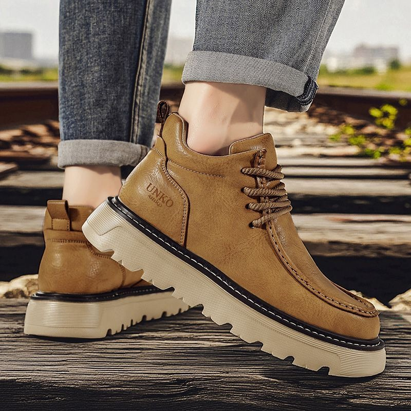 Men Winter Chelsea Boots Briti - огляд і ціна Men'S Shoes Height Increase