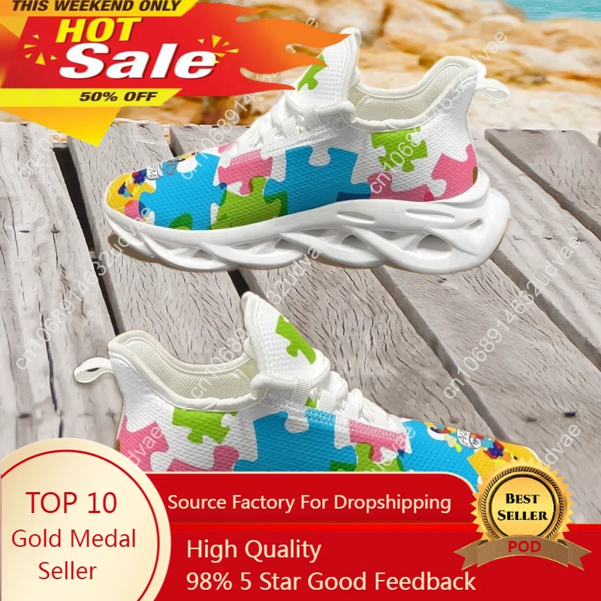 Autism Awareness Sports Runnin - огляд і ціна Men Shoes Sneakers