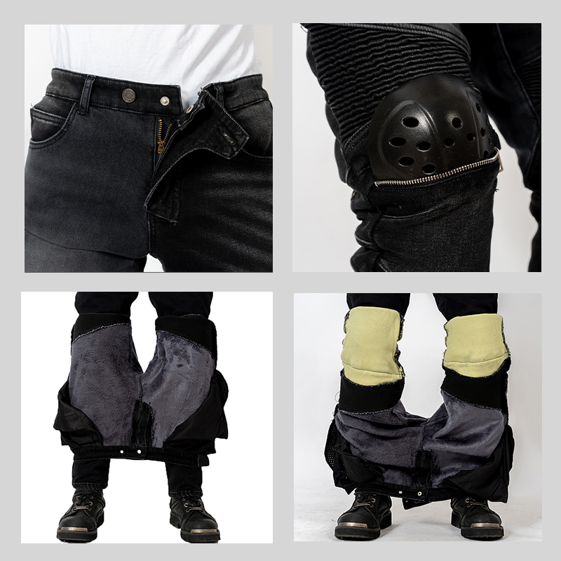 Winter Motorcycle Pants warm   - огляд і ціна Men'S Shoes With Jeans