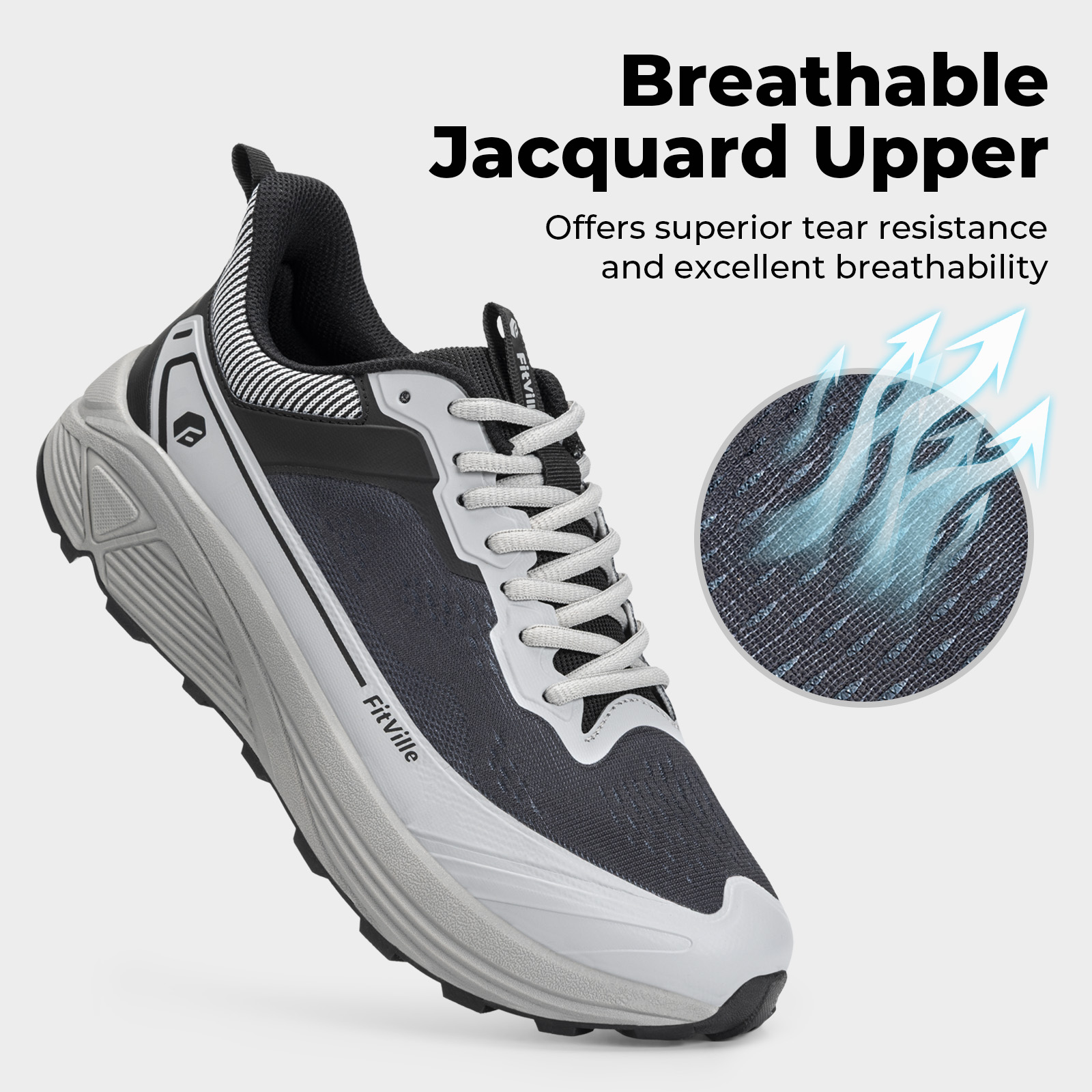 FitVille Wide Sports Shoes Wea - огляд і ціна Men'S Shoes Wide Width