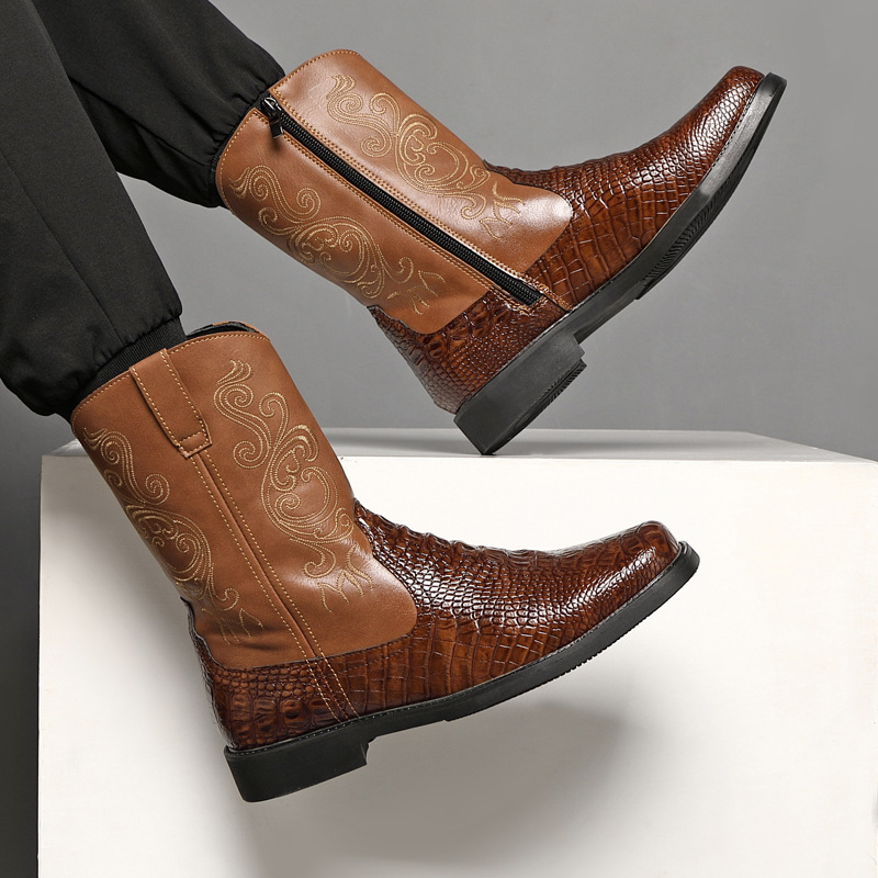 Men's Wide Width Tall Cowboy B - огляд і ціна Men'S Shoes Wide Width