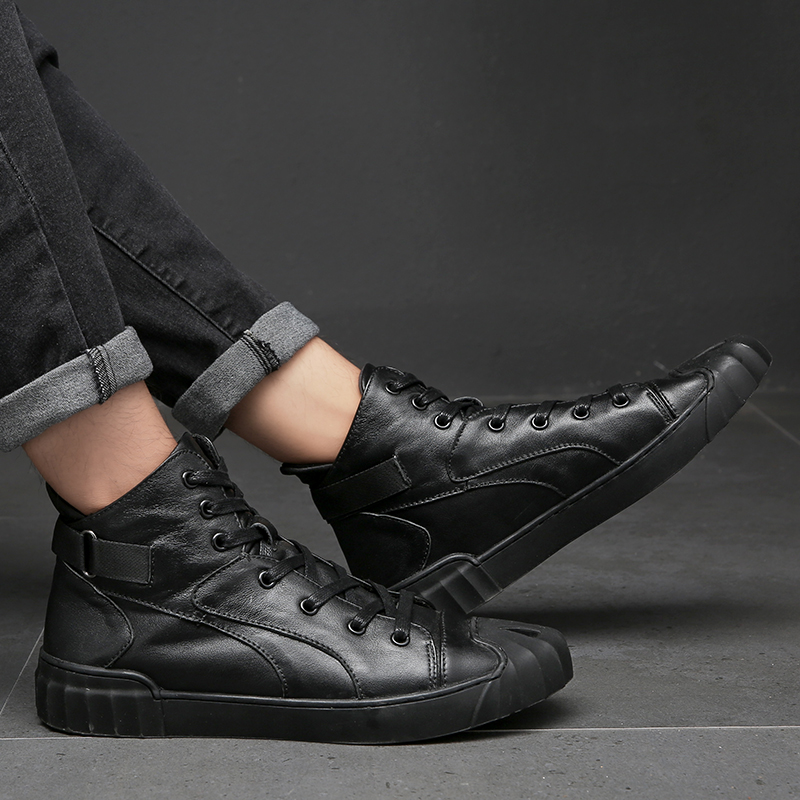 Genuine Leather Casual Short B - огляд і ціна Loafer Slip On Men