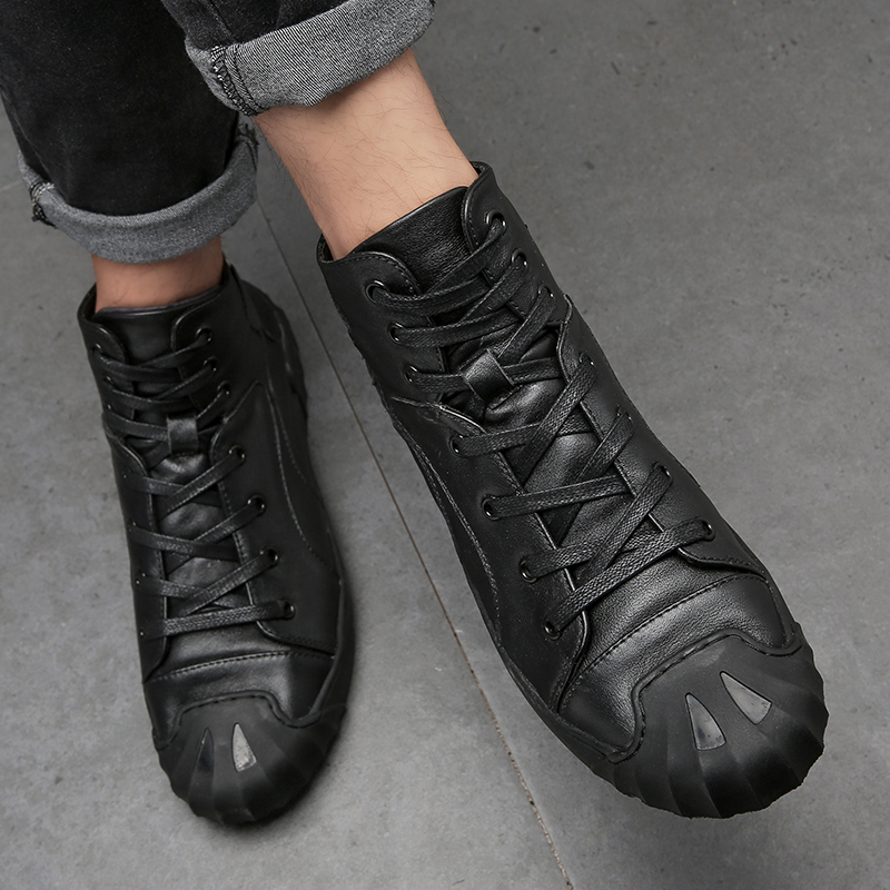 Genuine Leather Casual Short B - огляд і ціна Loafer Slip On Men