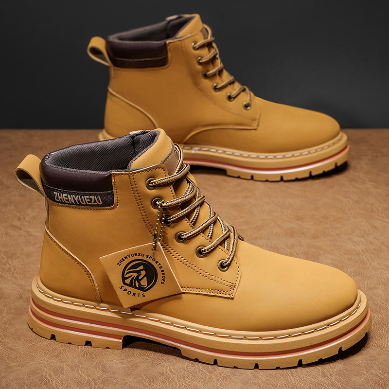 Autumn and Winter Retro Short  - огляд і ціна Men'S Shoes Height Increase