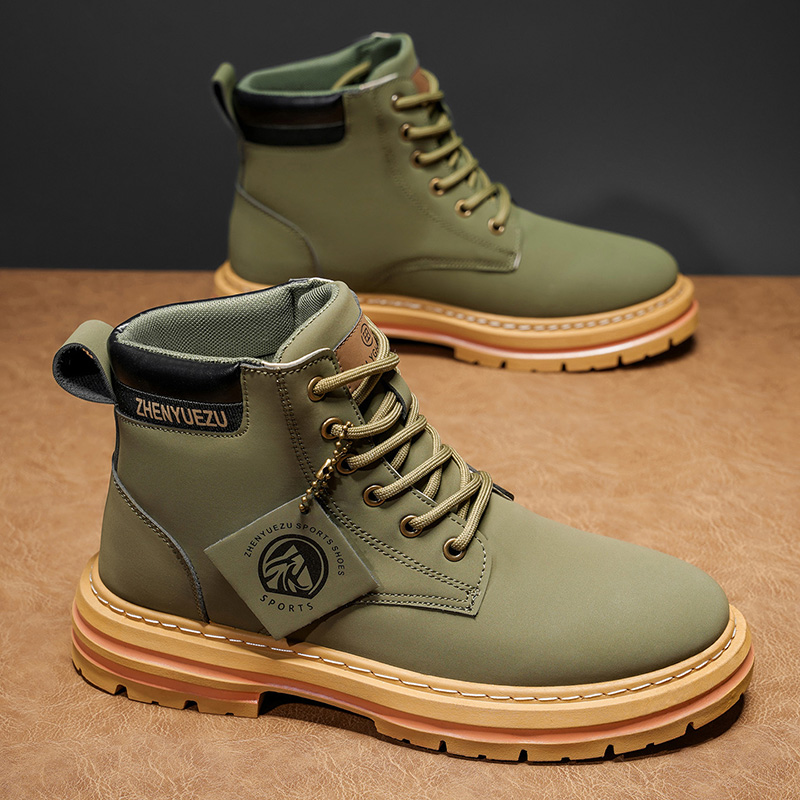 Autumn and Winter Retro Short  - огляд і ціна Men'S Shoes Height Increase