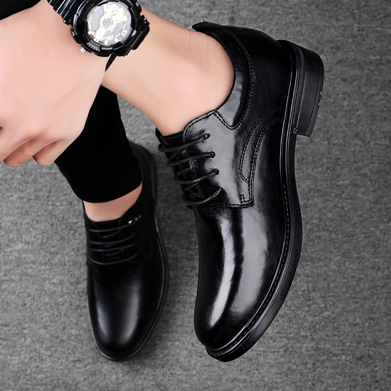 Leather Casual Elevator Shoes  - огляд і ціна Men'S Shoes Height Increase