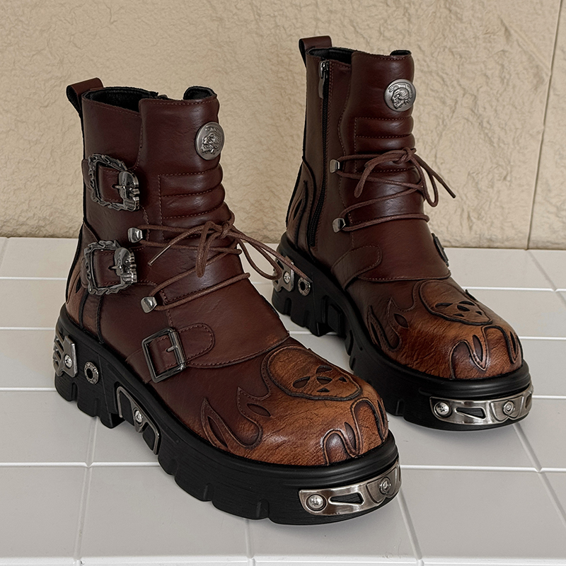 Men Height Increasing Punk Sty - огляд і ціна Men'S Shoes Height Increase