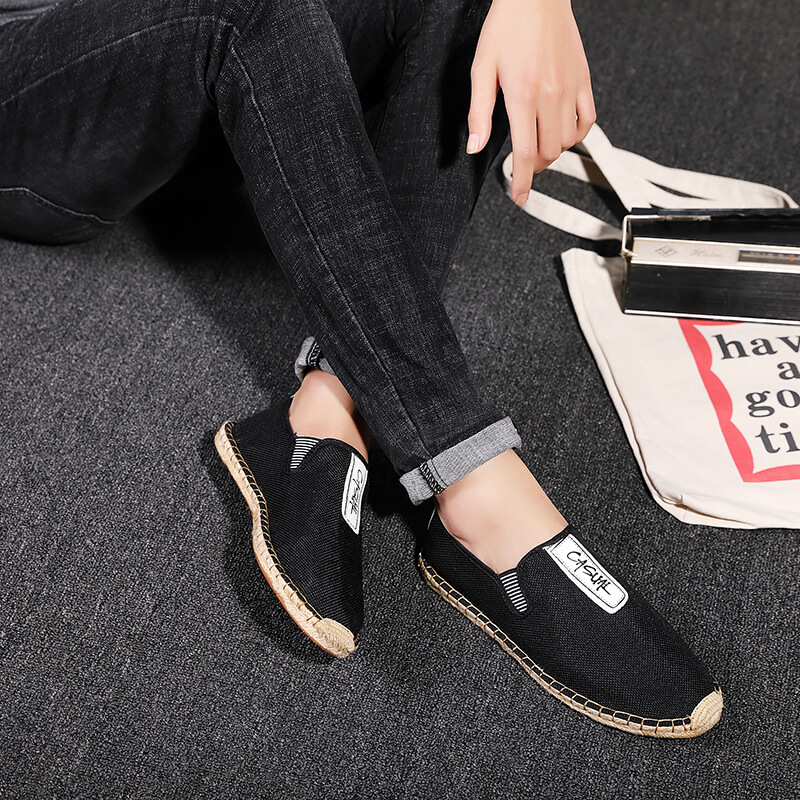 Linen Male Casual Shoes Loafer - огляд і ціна Loafer Slip On Men