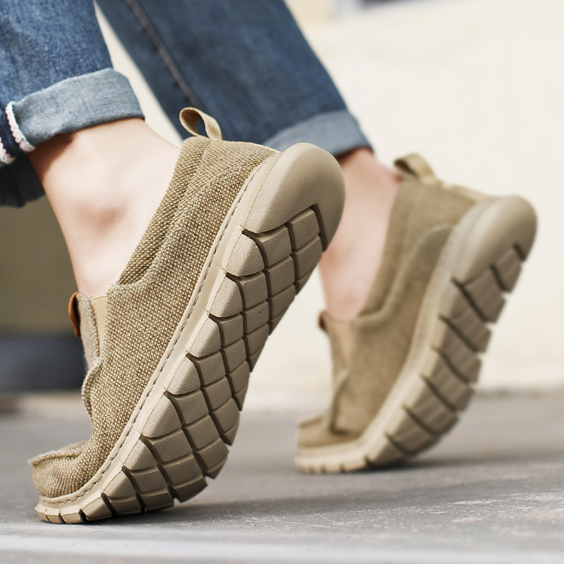 Summer Breathable Sneakers Men - огляд і ціна Loafer Slip On Men